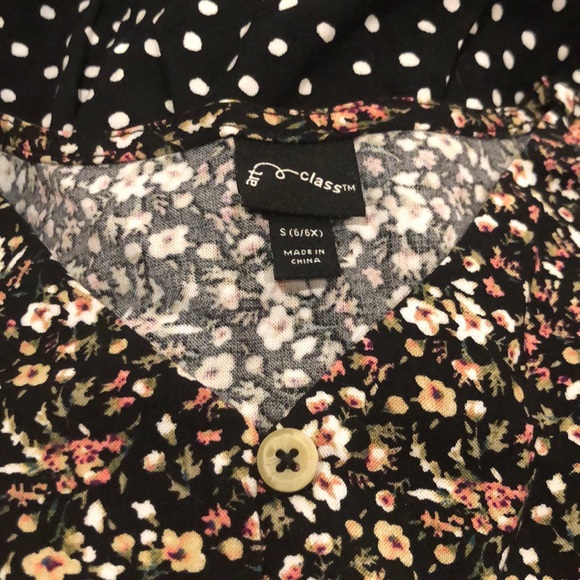 NWT! floral polka dot lace walk through jumpsuit - Picture 3 of 8
